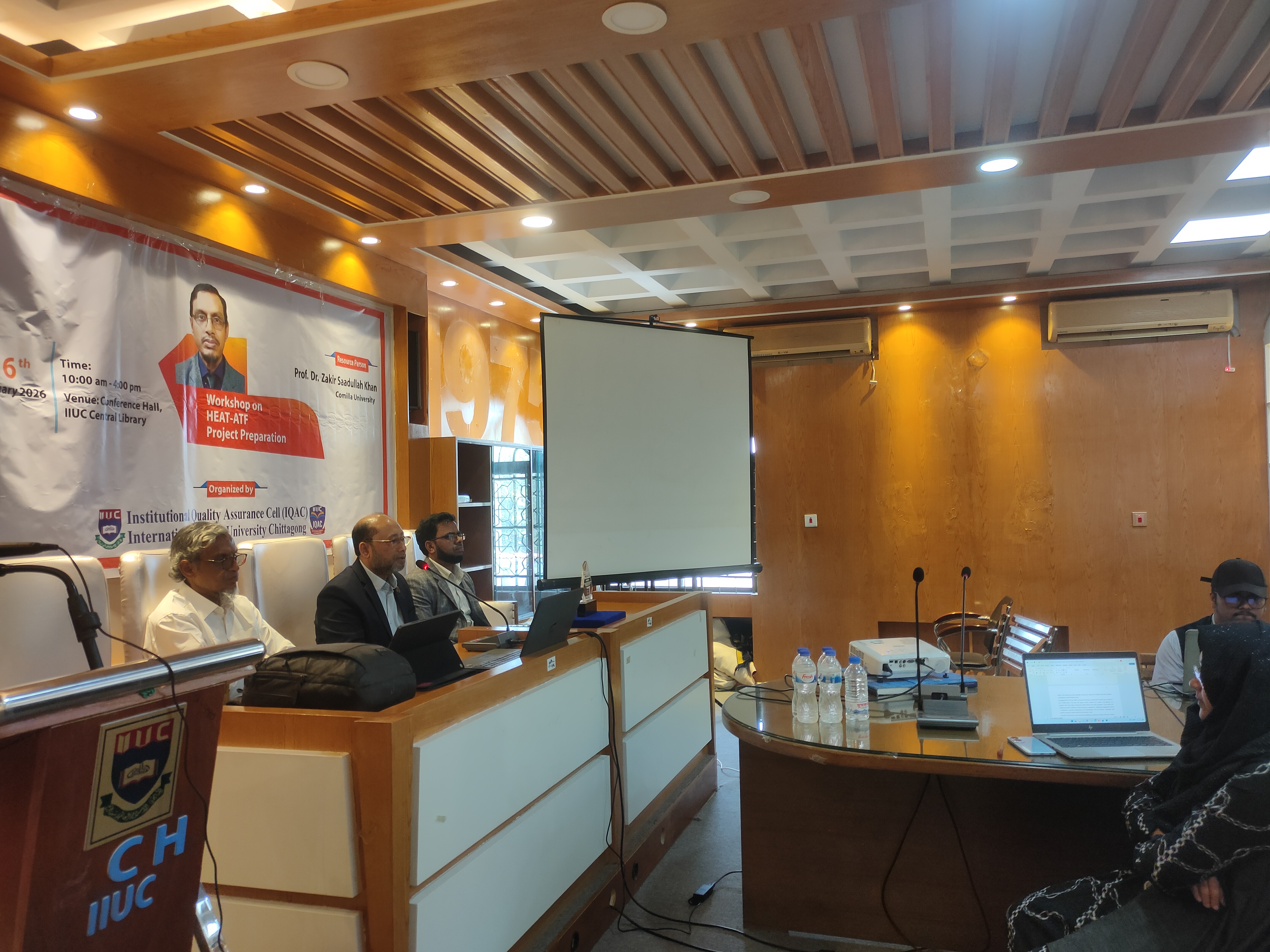 IQAC Organizes Workshop on 2nd Round HEAT-ATF Project Preparation - 16/02/2026