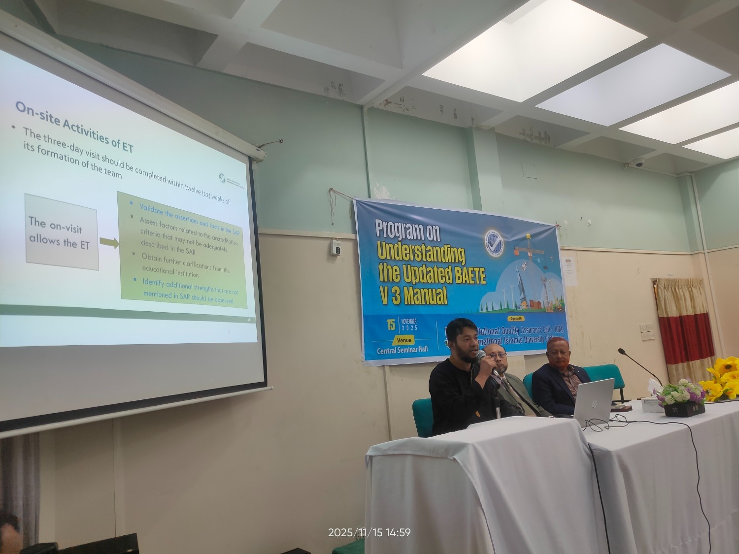 Workshop on Understanding the BAETE Version-3 Manual - 15 Nov 2025